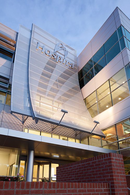 Hospira Exterior Entry Canopy